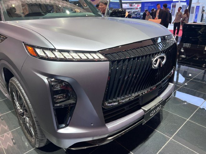 2025上海车展：英菲尼迪QX80中国首秀