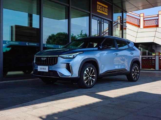 融入智能化技术 静态实拍吉利全新博越