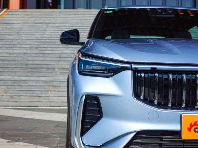 融入智能化技术 静态实拍吉利全新博越