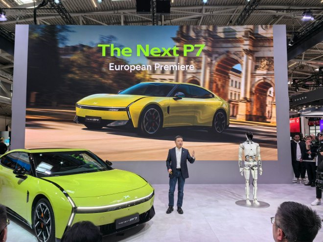 2025慕尼黑车展：全新小鹏P7欧洲首秀