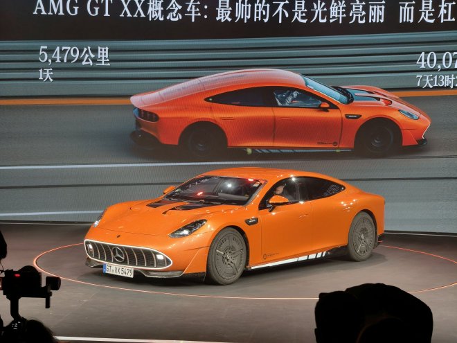 2025广州车展：1340马力极速360km/h 梅赛德斯-AMG GT XX Concept中国首秀