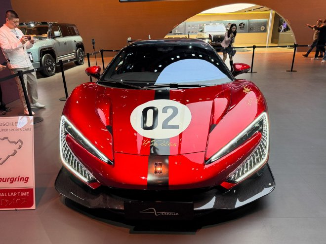 2025广州车展：仰望U9X treme/U7星河蓝亮相