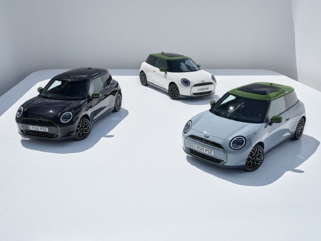 电动MINI COOPER PAUL SMITH版上市 售价21.78万元
