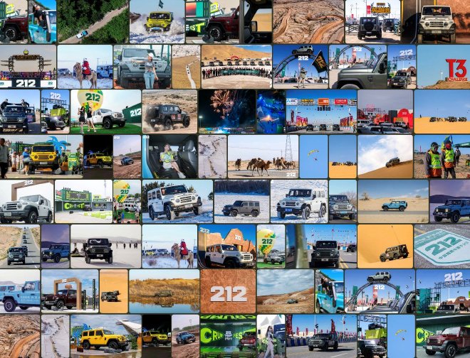 212越野车越野挑战营用户群像图