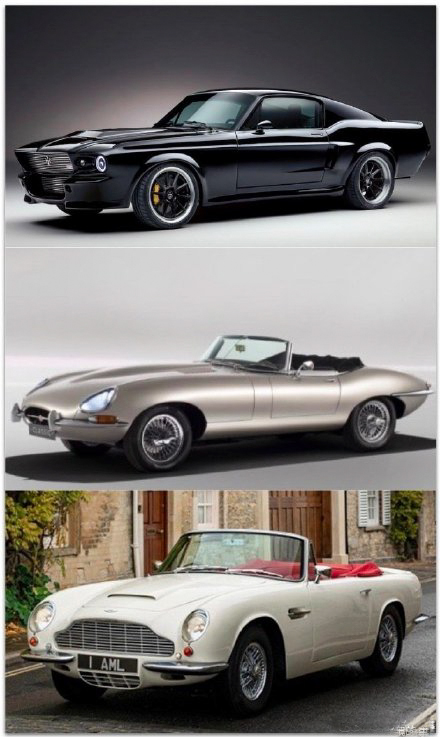 上世纪老跑车集体换“电芯” 携手亮相古德伍德速度节