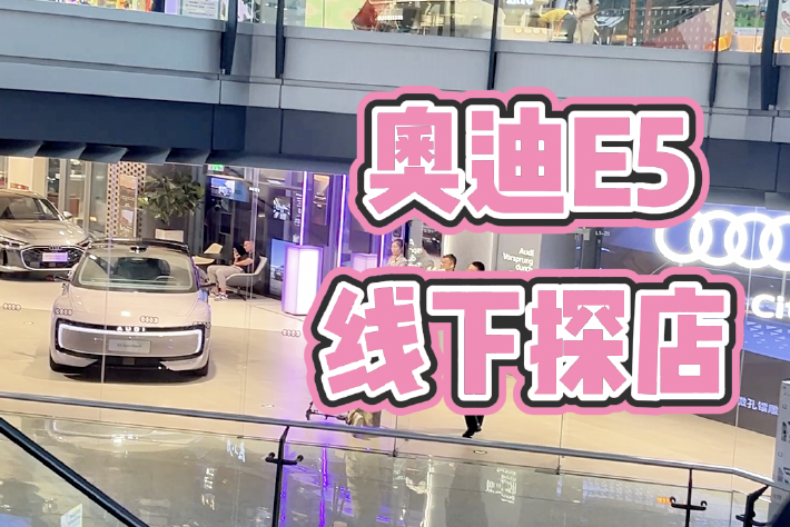 奥迪E5 Sportback线下探店：究竟哪款卖得最好