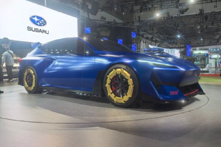 斯巴鲁STI概念车亮相东京车展