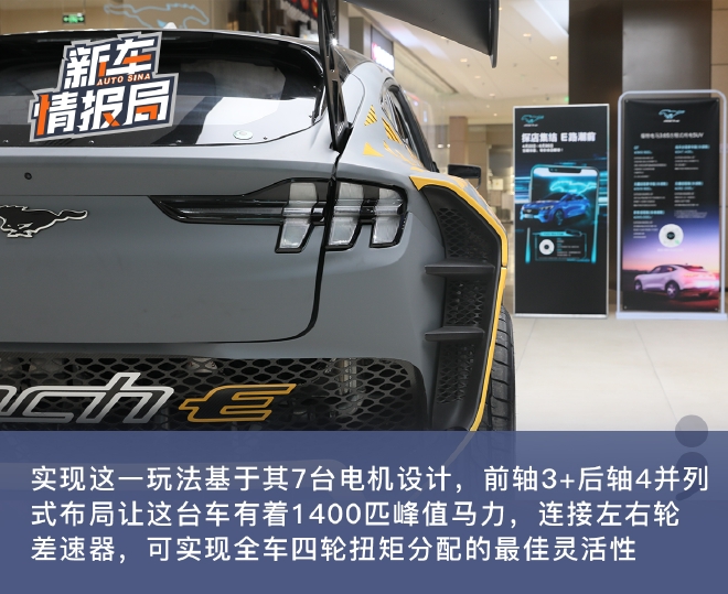 实拍Mustang Mach-E 1400 限定涂装/在华首秀