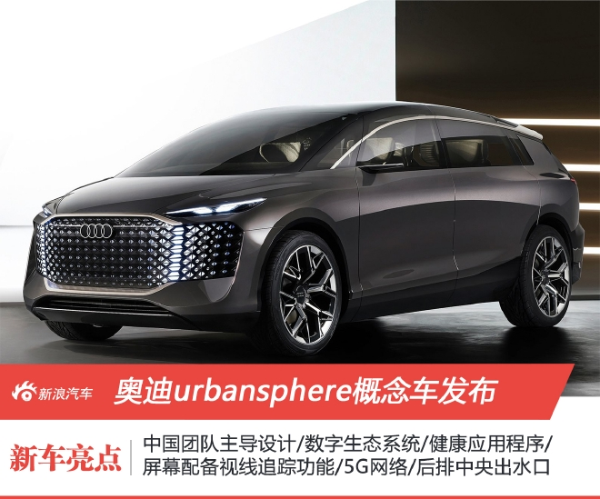 中国团队主导设计 奥迪urbansphere概念车发布
