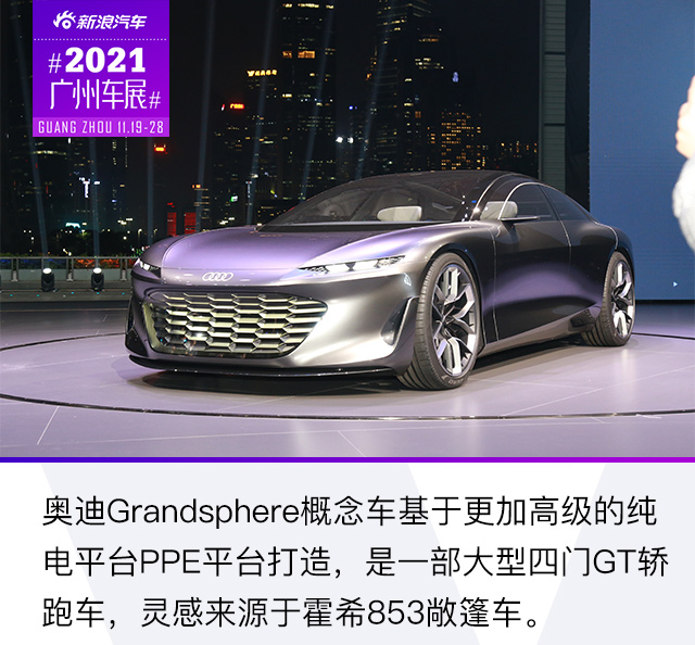 2021广州车展：奥迪skysphere和grandsphere概念车静态解析