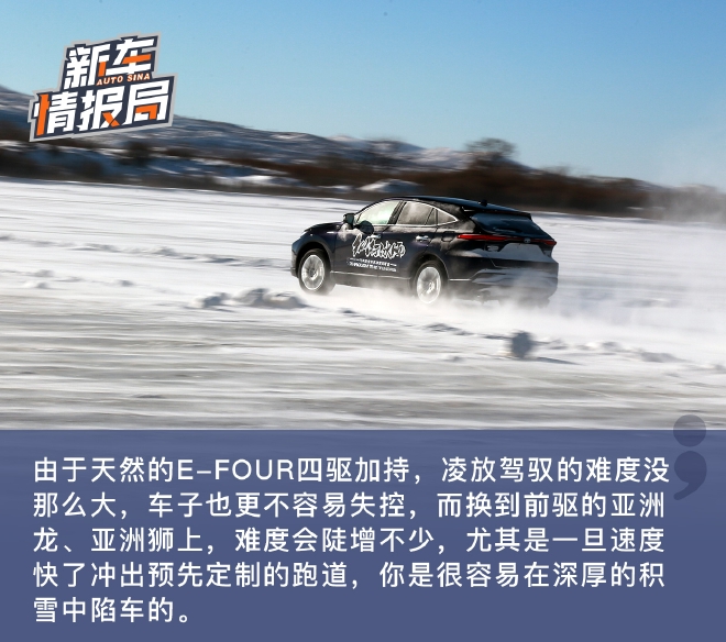 纵行冰雪上都湖 一汽丰田全系冰雪试驾体验