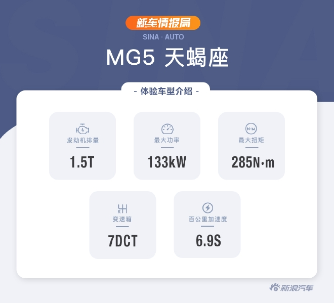 颜值性能再升级 场地试驾MG5天蝎座