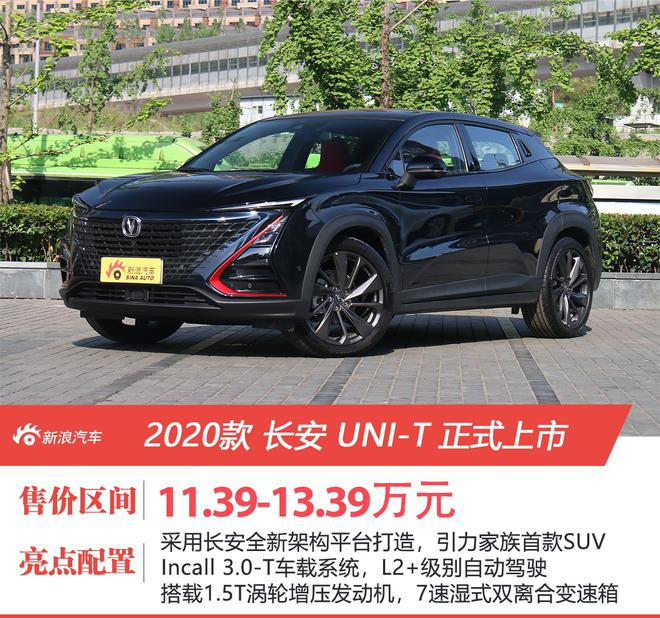 大嘴吃四方 长安uni-t正式上市 售价11.39-13.39万元
