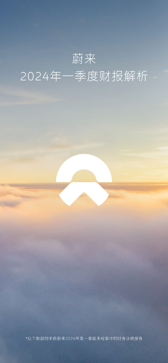 蔚来发布2024年一季度财报 预计二季度交付和营收指引强劲