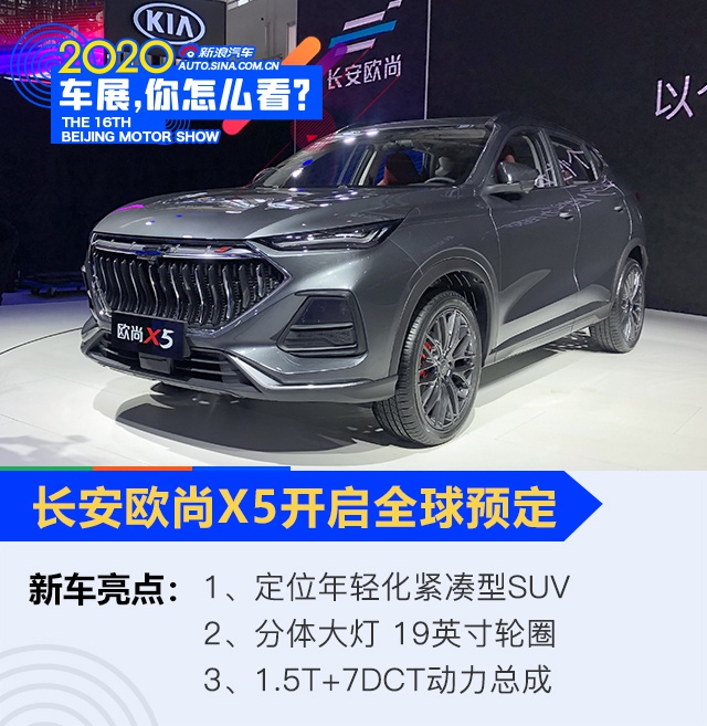2020北京车展：11月正式上市 欧尚X5开启全球预定