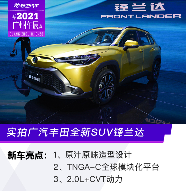2021广州车展：丰田全新SUV锋兰达解析