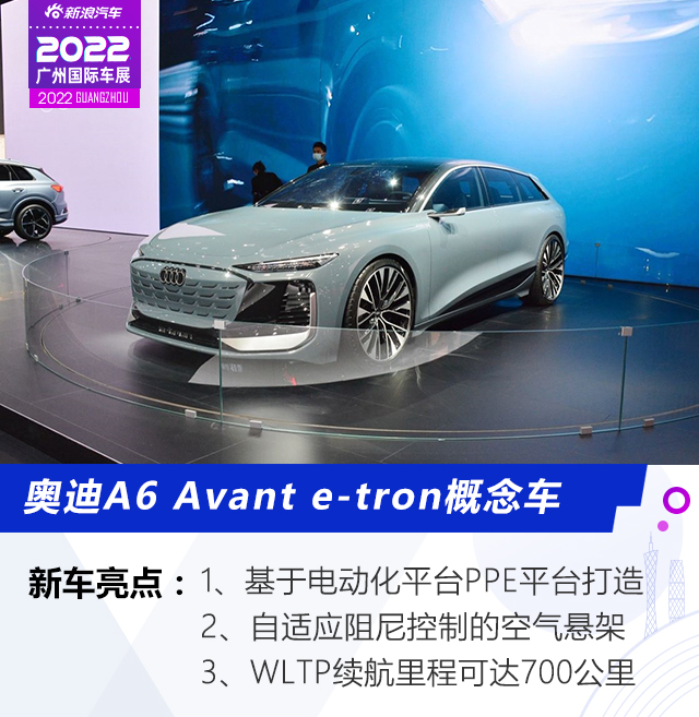 2022广州车展 奥迪A6 Avant e-tron概念车亮相