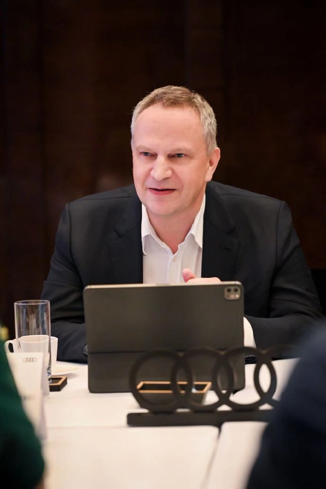 奥迪中国总裁温泽岳