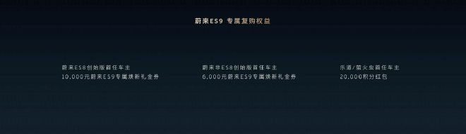 蔚来ES9预售价格52.8万起