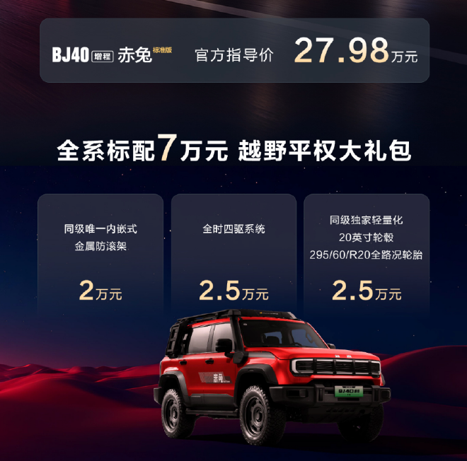 BJ40家族三款新车型同步上市 中国大环线项目正式启动