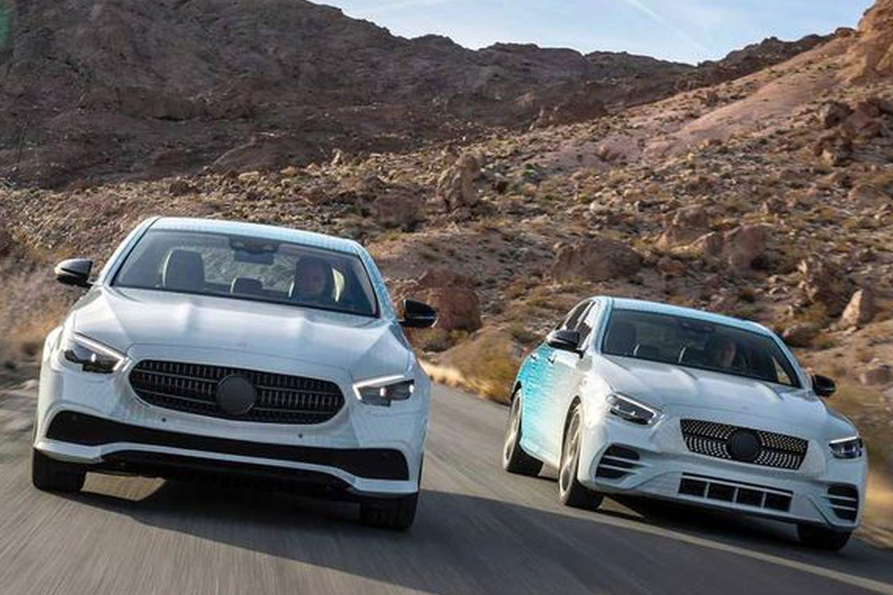 推2种外观套件/配48V微混 奔驰新款E级今日发布