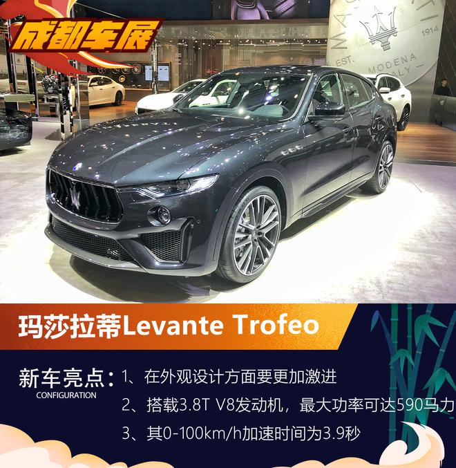 2018成都车展 玛莎拉蒂Levante Trofeo亮相