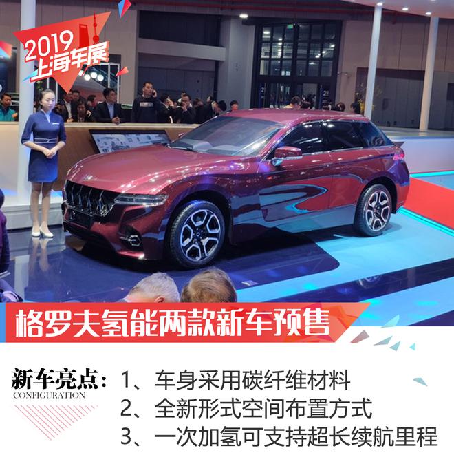 2019上海车展：格罗夫氢能乘用车全系亮相