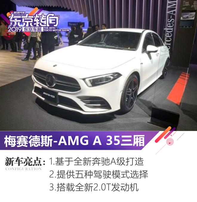 2019东京车展：梅赛德斯-AMG A 35三厢亮相