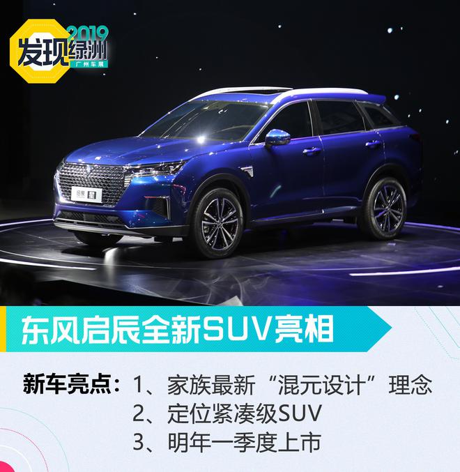 2019广州车展：东风启辰全新SUV 星 首发亮相