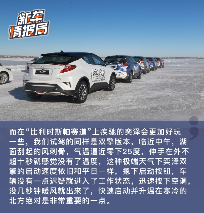 纵行冰雪上都湖 一汽丰田全系冰雪试驾体验