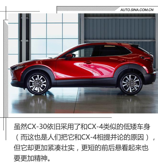 能走量的“CX-4” 马自达CX-30官图解析