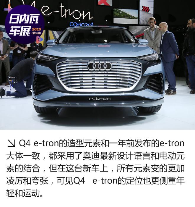 2019日内瓦车展：奥迪Q4 e-tron解析