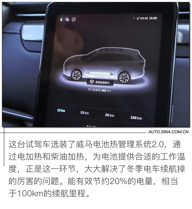 热管理系统是亮点 试驾体验威马EX6 Plus