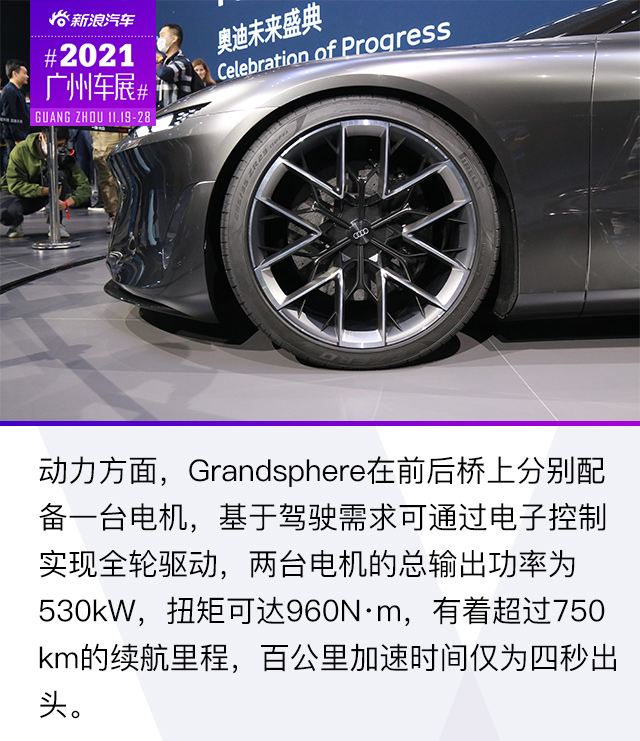 2021广州车展：奥迪skysphere和grandsphere概念车静态解析