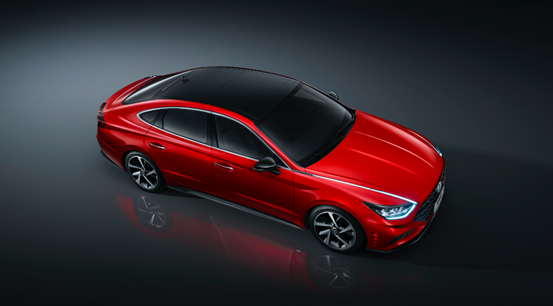 第十代索纳塔官图曝光 第二季度上市