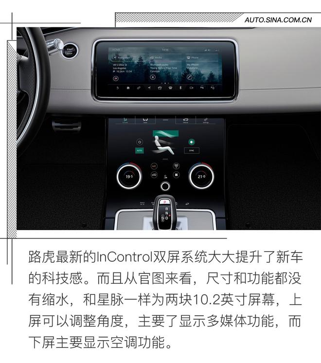 全能小星脉 全新路虎揽胜极光官图解析