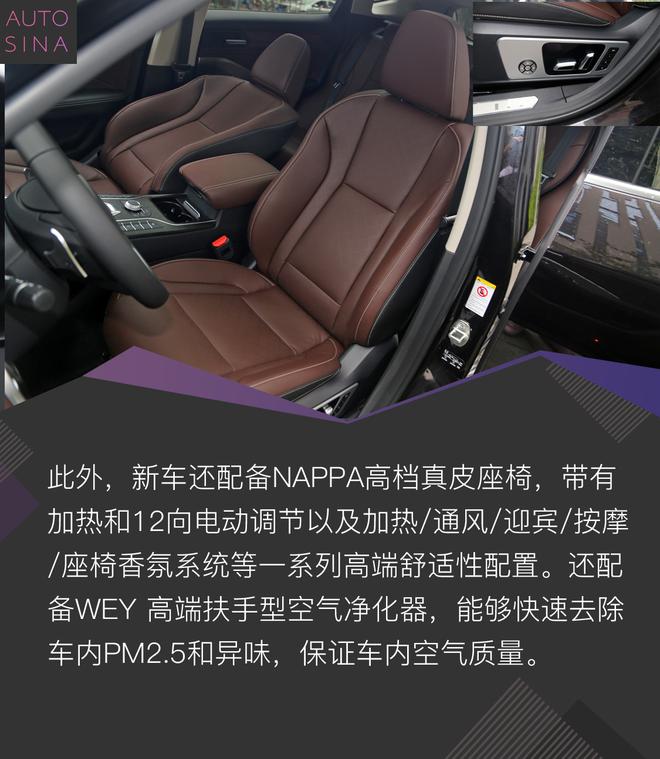 激光大灯都有了 静态体验WEY新VV6