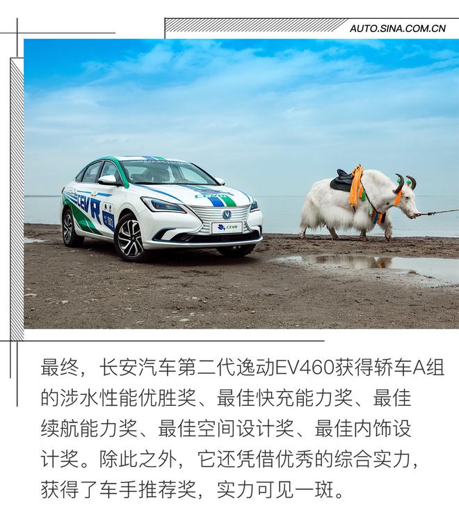 表现亮眼 长安逸动EV460征战环青赛