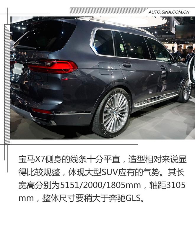 扛起旗舰重任 宝马X7实拍解析