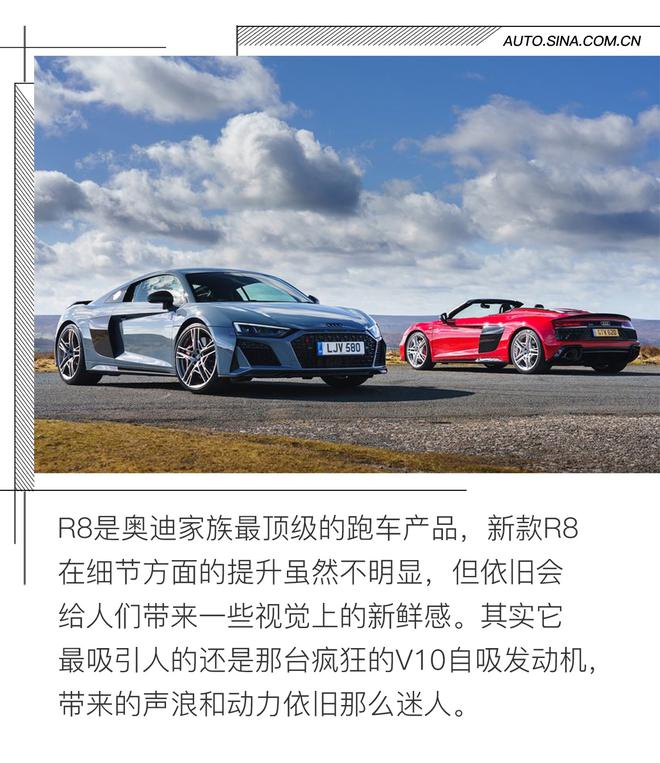 外观小改 2019款奥迪R8官图解析