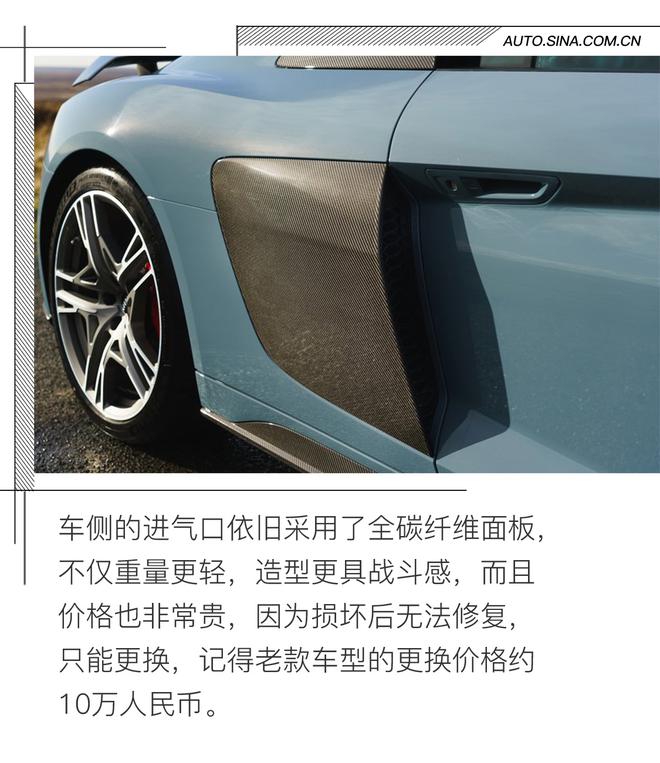 外观小改 2019款奥迪R8官图解析