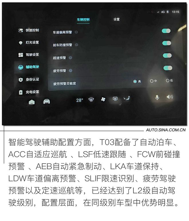 NEDC续航403Km 配备L2级驾驶辅助系统 实拍解析零跑T03