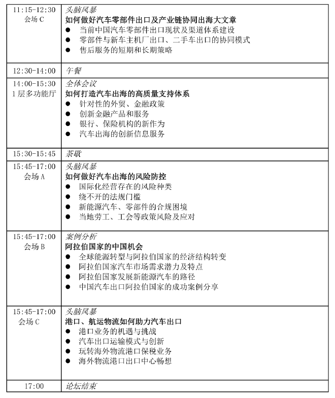 2023中国汽车出海（天津）论坛