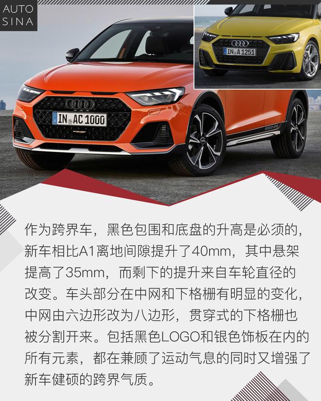 个性之选 全新奥迪A1 Citycarver官图解析