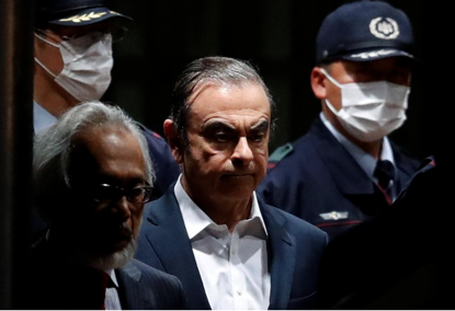 日产前董事长戈恩的审判最早将于明年3月开始