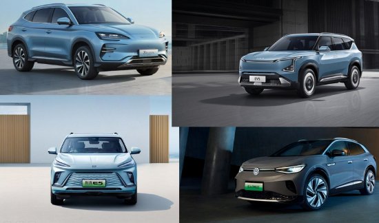 4款15万级家用纯电SUV横评！比亚迪宋Plus、起亚EV5、大众ID.4、别克E5，谁值得入手？