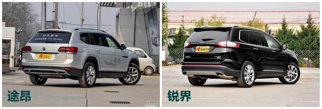 大七座SUV途昂PK锐界，对比后才知道谁厉害！