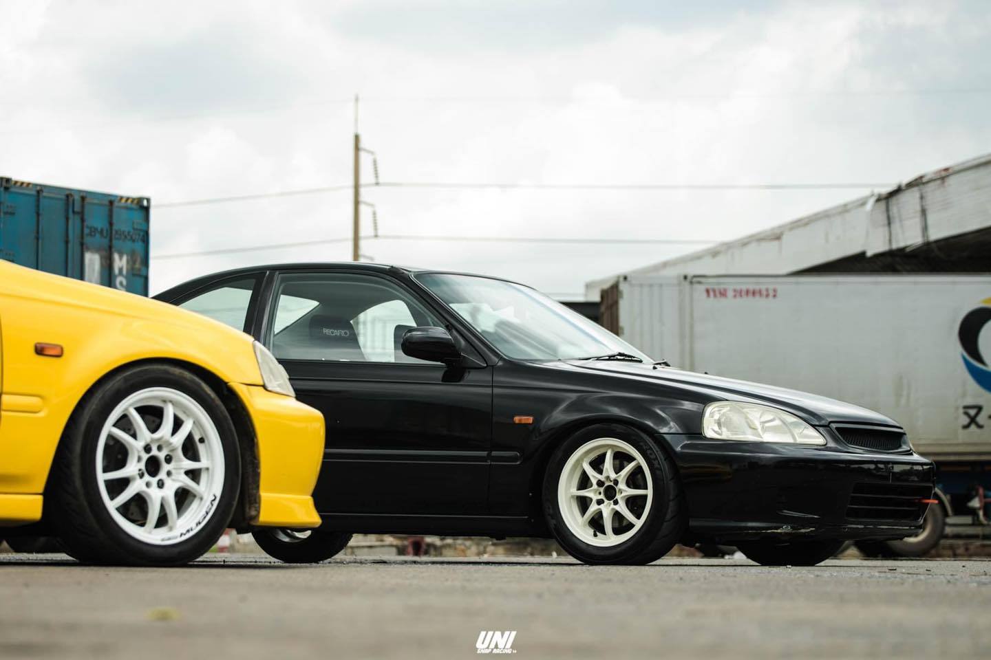 泰仔喜欢把玩的本田思域ekcoupe