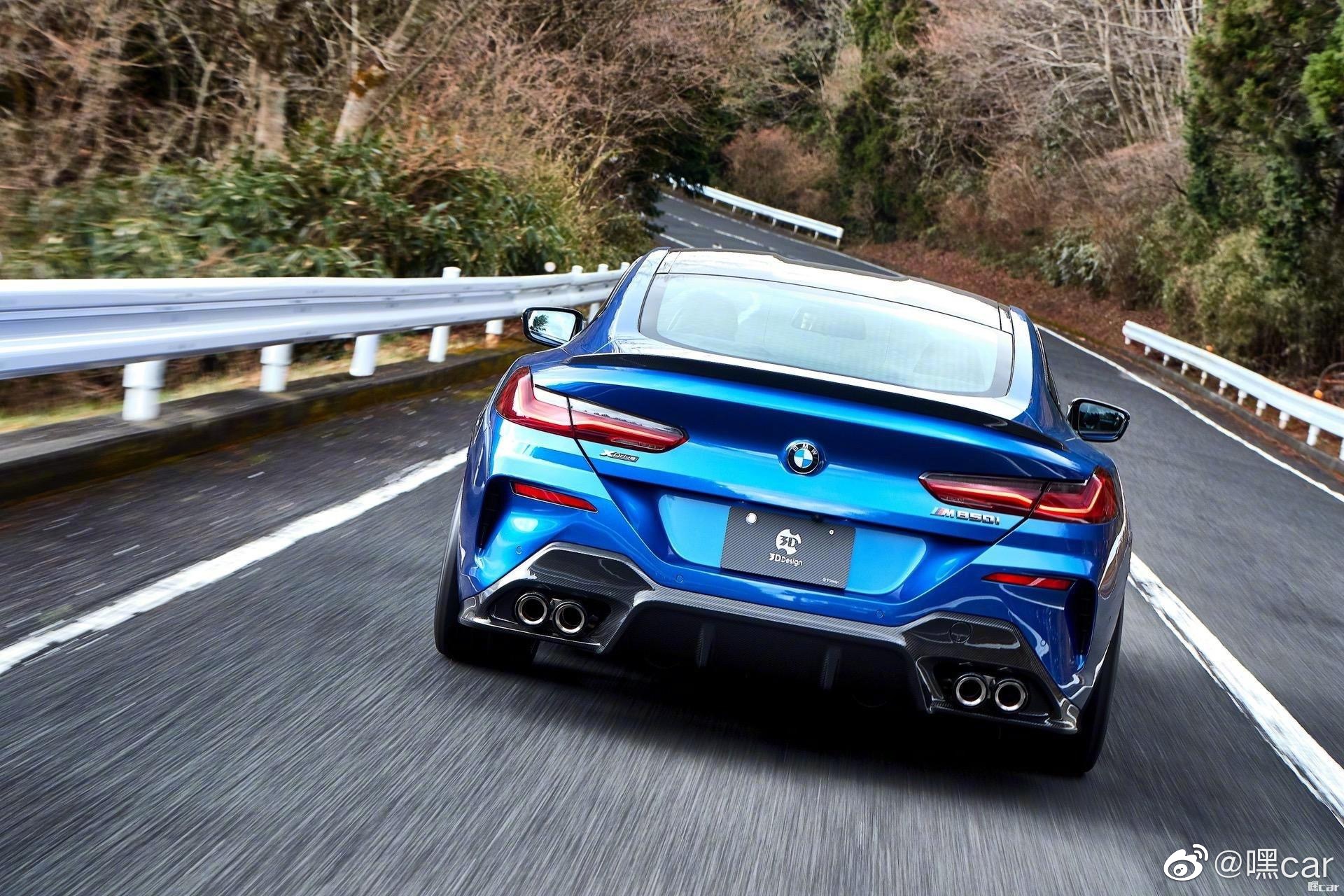 世界上第一台宝马m850装上了3d套件来自嘿car晨晨睡不醒