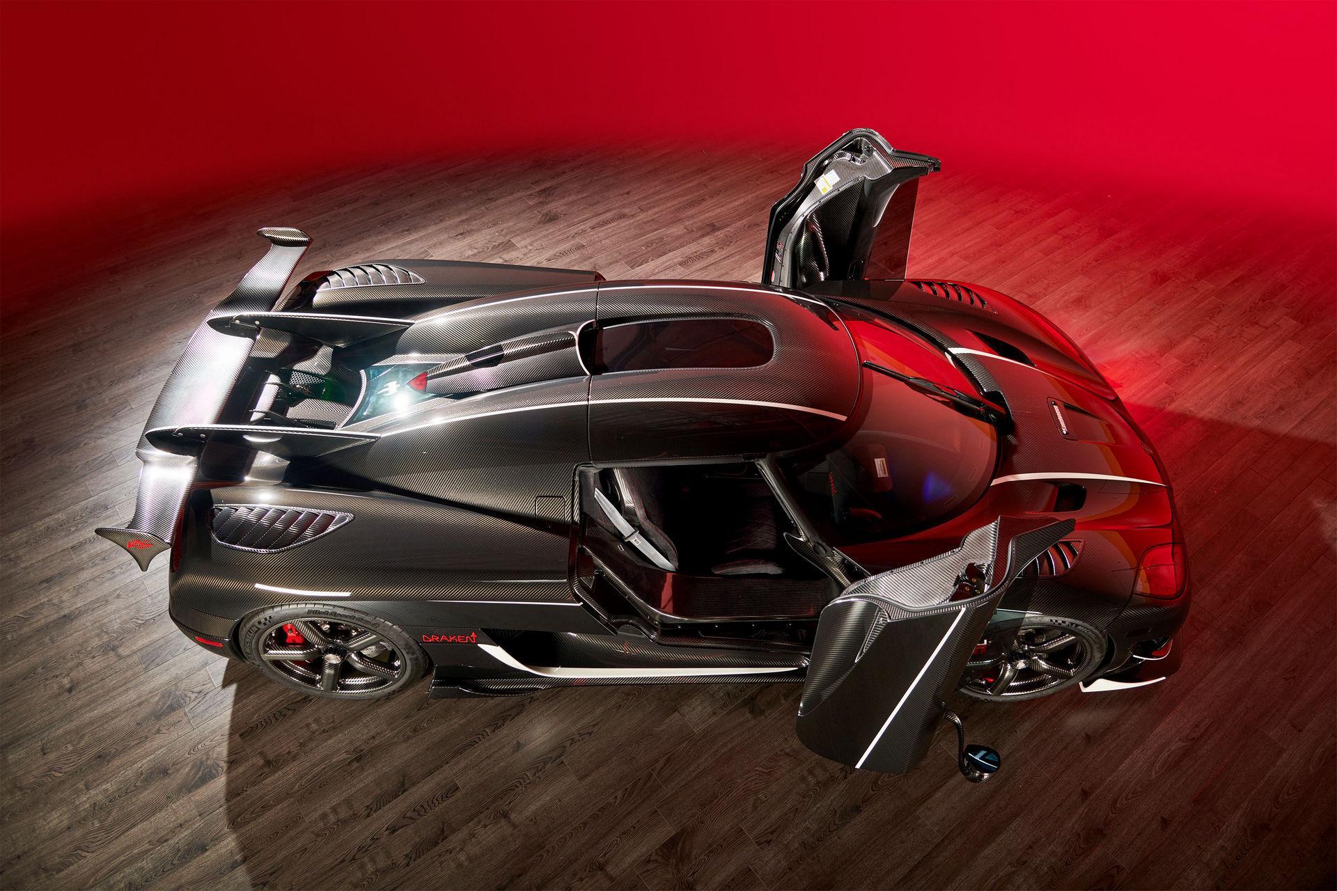 柯尼塞格Agera RS Draken，整车采用全碳纤维，帅就完了！